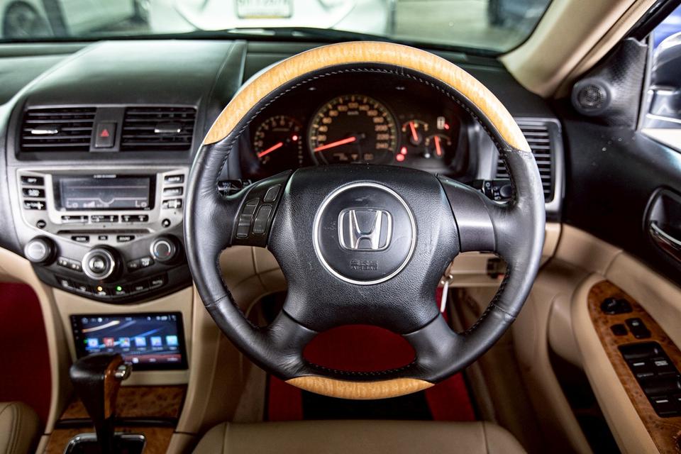 รหัสรถ GT3740 #Honda #Accord 2.4 ปลาวาฬ  ปี 2003 สีเดิมๆสวยๆ 15