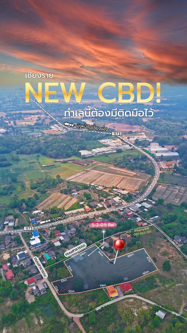 ขายด่วน ที่ดินพร้อมสิ่งปลูกสร้าง 5 ไร่เศษ วิวภูเขาพาโนรามา ติดถนน 1173 ต.เมืองชุม อ.เวียงชัย เชียงราย 10