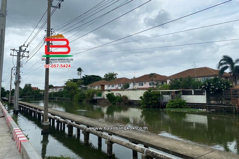 ที่ดินเปล่า เนื้อที่ 3 ไร่ ซอยนาวีเจริญทรัพย์ (ซอยสำนักงานประกันสังคมพื้นที่ 6 บางแค) ถนนกาญจนาภิเษก แขวงบางแคเหนือ เขตบางแค 8