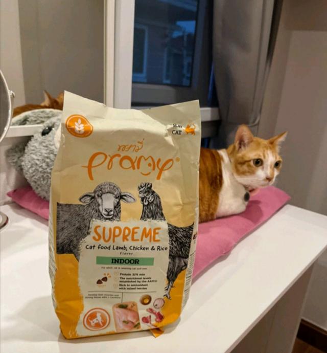 Pramy Supreme อาหารเม็ดแมว
