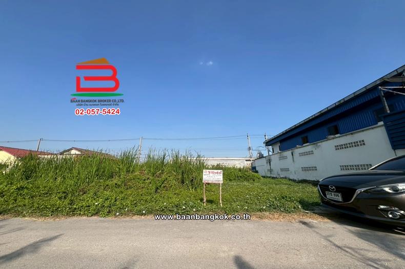 ที่ดินเปล่า เนื้อที่ 99.3 ตร.ว. ซอยแสมดำ 5 แยก 4-2 ถนนพระราม 2 แขวงแสมดำ เขตบางขุนเทียน 4