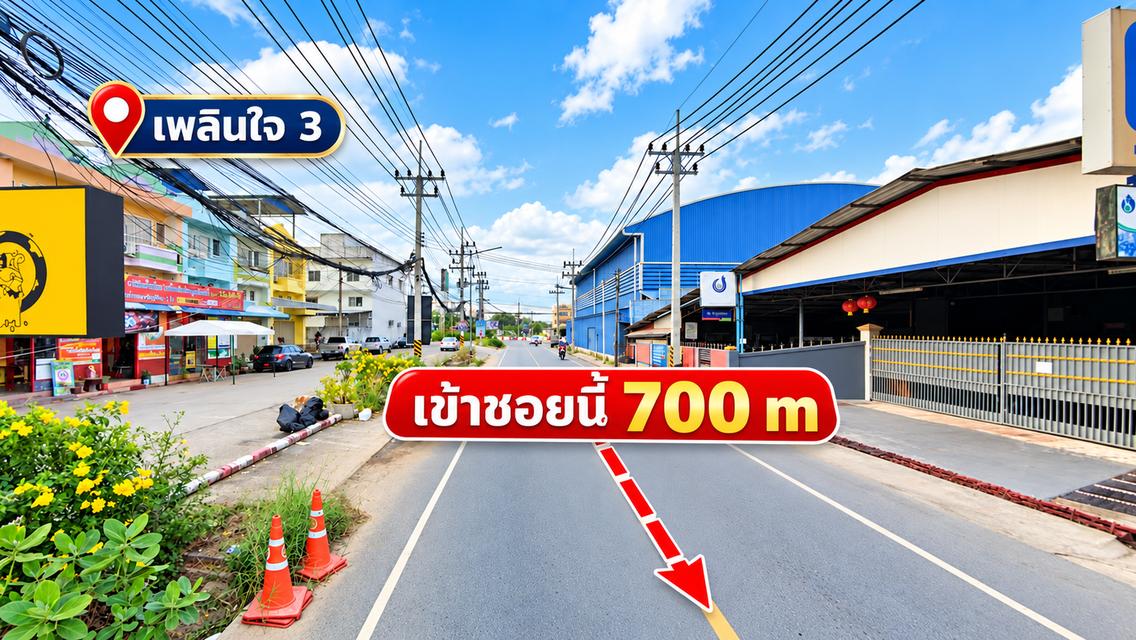 ขายที่ดินถมแล้ว 166 ตร.ว. ทับมา ระยอง ใกล้โกลบอลเฮ้าส์ ไฟฟ้าและประปาผ่านหน้าแปลง 14