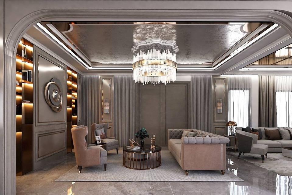 ขายหรือให้เช่าบ้านเดี่ยวสุดหรู 2 ชั้น แกรนด์บางกอกบูเลอวาร์ด กรุงเทพกรีฑา 135 ตร.ว. เลี้ยงสัตว์ได้ ตกแต่งจัดเต็ม ใกล้สนามบินสุวรรณภูมิ 6