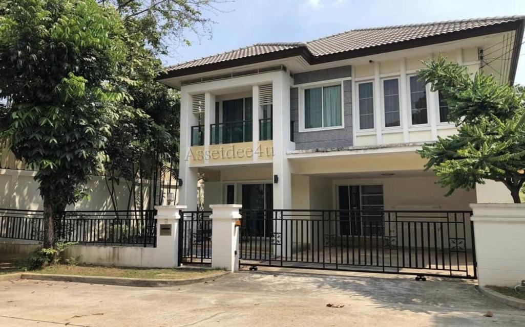 บ้านเช่าราชพฤกษ์ บ้านเช่าพระราม5 AH339 ให้เช่าบ้านเดี่ยว 2 ชั้น บางกอก บูเลอวาร์ด ราชพฤกษ์-พระราม 5  1