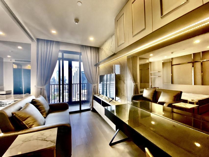 ให้เช่าคอนโด Aston Asoke ชั้น 23 พร้อมเฟอร์ครบ ใกล้บีทีเอสอโศก 1