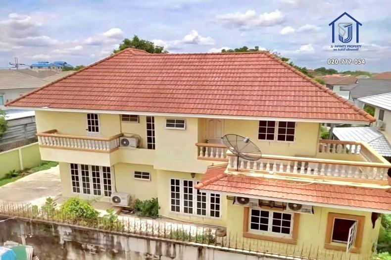 ขายบ้านเดี่ยว 2 ชั้น 88 ตารางวา หมู่บ้านชวนชื่น บางเขน ซอยแจ้งวัฒนะ 14 หลังริม ใกล้รถไฟฟ้าสายสีชมพู 1