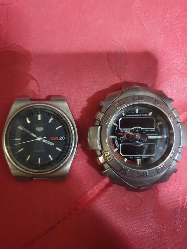 นาฬิกามือสอง ไม่มีสาย seiko ระบบau Auto, Casio  ถ่านหมด รูปที่ 2