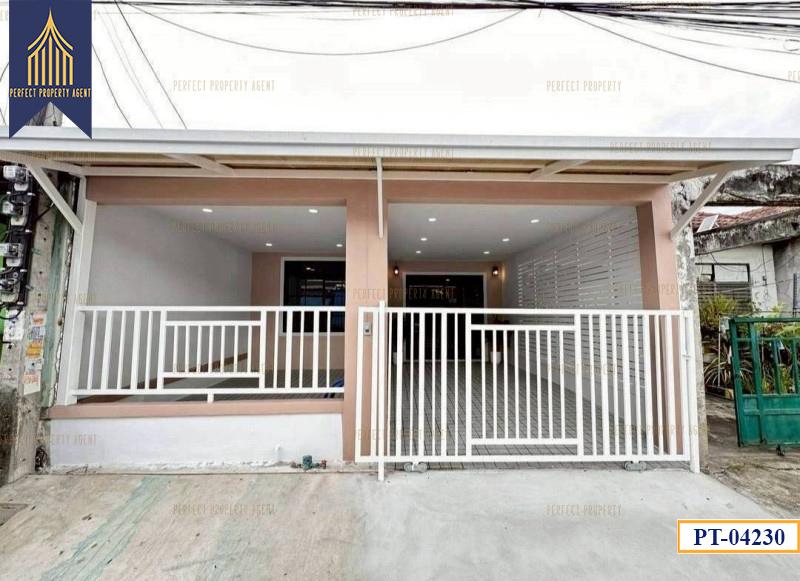 ทาวน์เฮาส์ชั้นเดียวหมู่บ้านพฤกษา 3 พร้อมอยู่ราคาย่อมเยาว์ 1