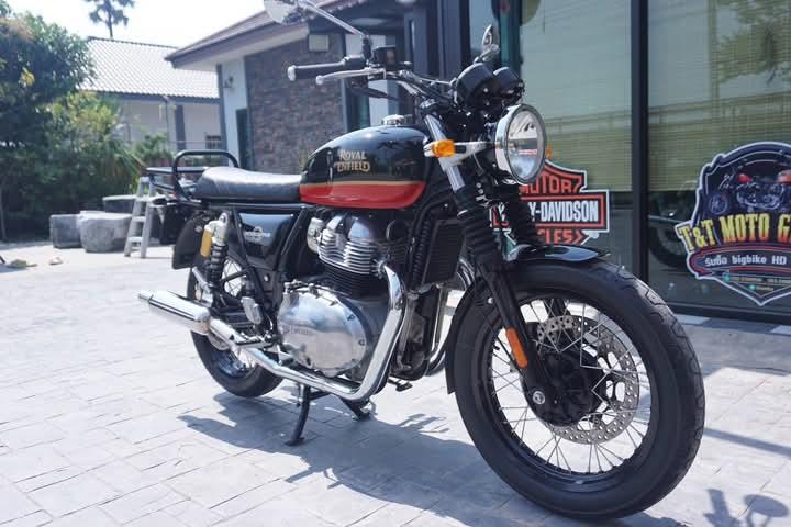 ขาย Royal Enfield Interceptor 650 สีแดง-ดำ 2