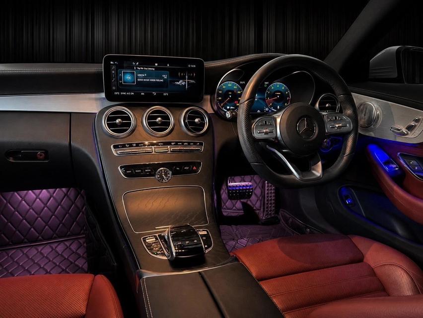 MERCEDES-BENZ C200 COUPE AMG DYNAMIC  2023เครื่องยนต์เบนซินเทอร์โบ 1991 cc สูงสุด 204 แรงม้า / เกียร์ 9G-Tronic รูปที่ 10