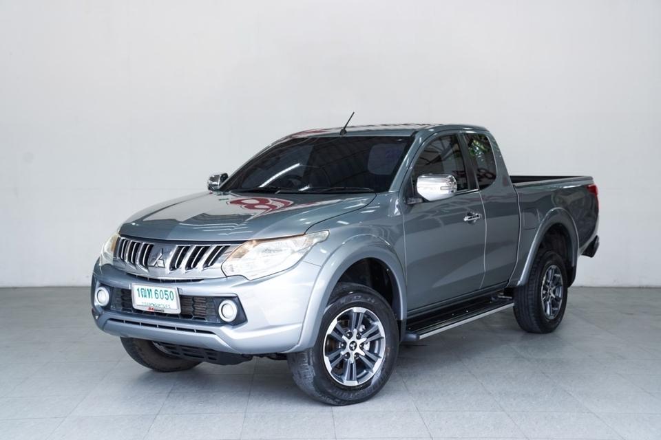 MITSUBISHI TRITON PLUS 2.4 GLS CAB ปี 2015 สีเทา รหัส CAT650