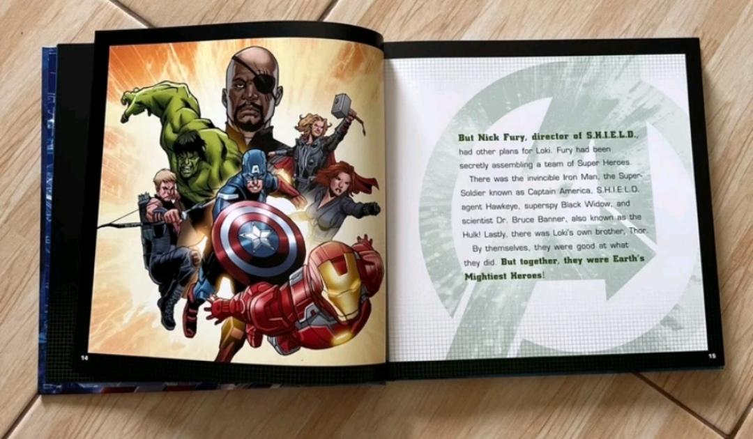 หนังสือปกแข็ง Marvel  3