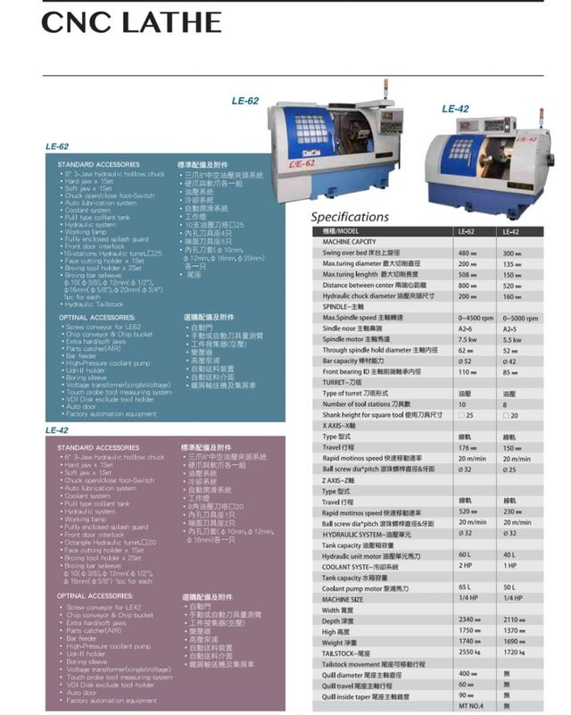 ขายเครื่องกลึงเครื่องcnc 4