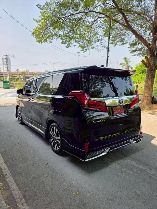 Toyota ALPHARD 2.5SC PACKAGE สีดำ ปี 2020 ไมล์ 70,000 กม. รูปที่ 4