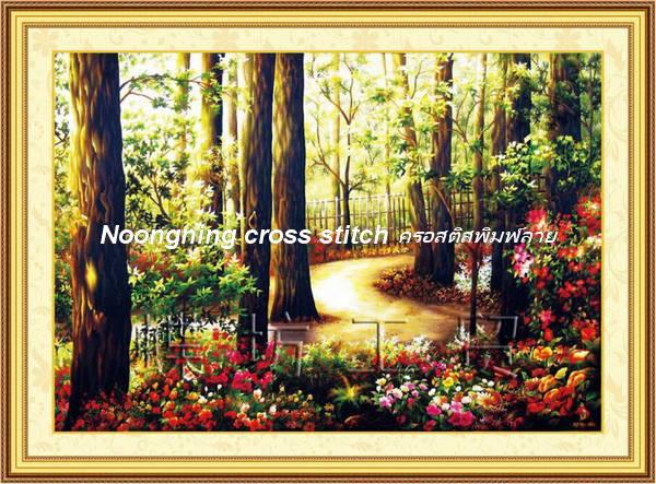 ร้าน Noongning Cross stitch ครอสติสพิมพ์ลาย จำหน่ายอุปกรณ์ครอสติส ภาพติดเพชร1685 8