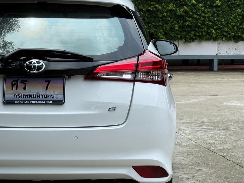 2020 TOYOTA YARIS 1.2 G PLUS รถสภาพสมบูรณ์ วิ่งน้อยเพียง 64,000 กม ประวัติศูนย์ครบ รถไม่เคยมีอุบัติเหตุครับ 8