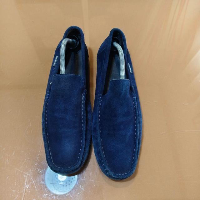 Salvatore Ferragamo Men’s Navy Suede Moccasins Shoes(A883-1)Size. EUR 45 /29(30) cm🔥 Price : 890฿ รูปย่อยที่ 2