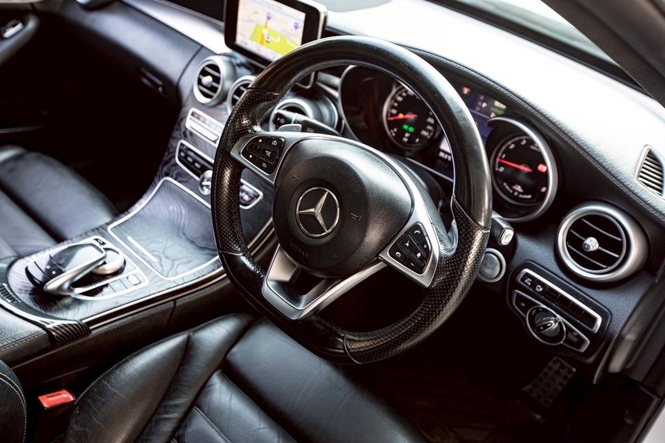 Benz C350e ปี 2017 สีบรอน สวยสภาพดี รูปที่ 10
