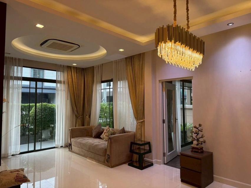 U1412 ให้เช่าบ้านเดี่ยว 2 ชั้น หมู่บ้านบางกอก บูเลอวาร์ด แจ้งวัฒนะ 2 Bangkok Boulevard Chaengwattana 2 บ้านพร้อมเฟอร์ครบ ทำเลดีเดินทางสะดวกเข้าออกได้ห 13