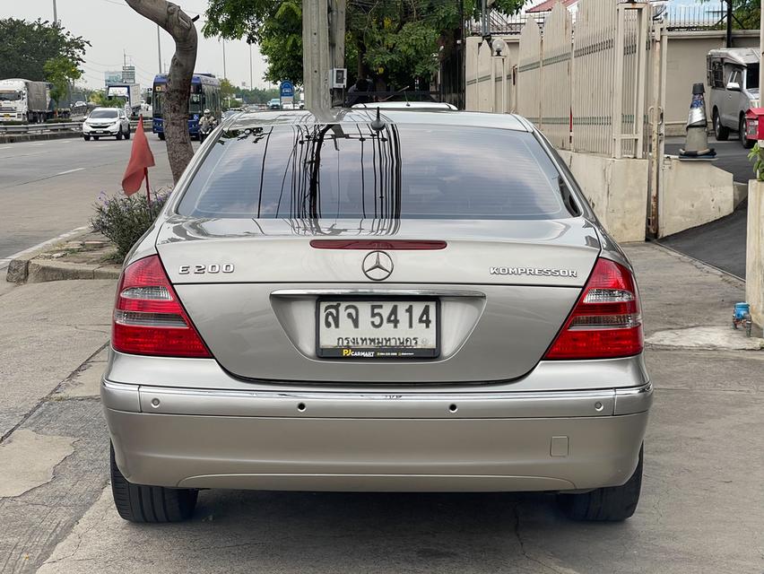 รหัสรถ PJP5414 2005 Mercedes-Benz E200 Kompressor 1.8 ELEGANCE รูปที่ 8
