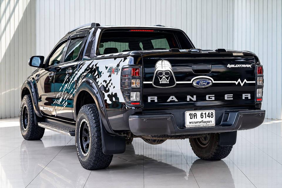 #FORD RANGER, 3.2 WILDTRAK 4WD ปี 2018 สีดำ โฉม DOUBLE CAB💢TOP 4WD รูปที่ 7