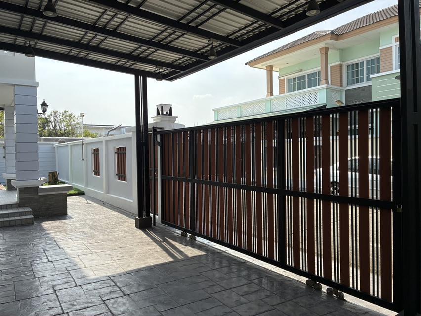 ให้เช่าบ้านเดี่ยว 2 ชั้น หลังริม ขนาด 62 ตร.ว. ซอยสวนสราญ ถนนบางเชือกหนัง 9 ตลิ่งชัน รีโนเวทใหม่ พร้อมอยู่ 2