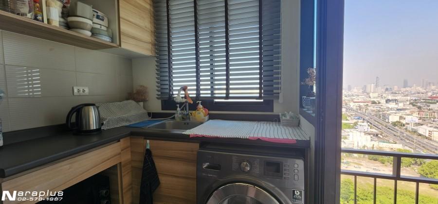 69010048 : ขายห้องชุดพักอาศัย แบบ 1 ห้องนอน พื้นที่ขนาด 33.36 ตรม. โครงการ U Delight Residence Riverfront พระราม 3 ชั้น 26  วิวโค้งน้ำ สวยมากๆ คุ้มค่า 18