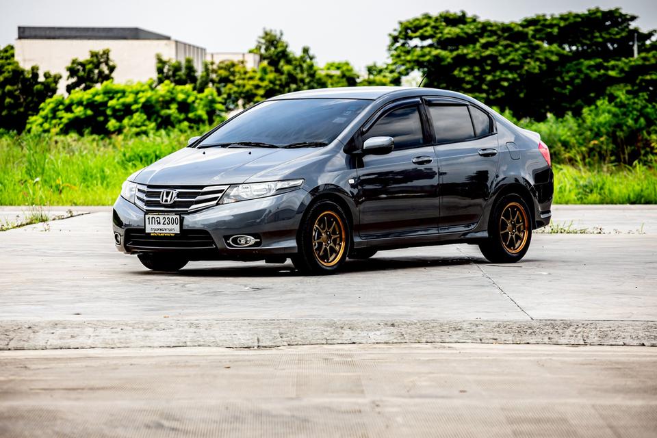 Honda City 1.5S เกียร์ออโต้ ปี 2012 สีเทา 