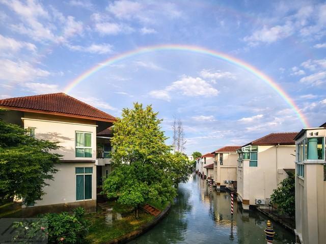 ให้เช่าบ้านเดี่ยว หมู่บ้านแกรนด์ คาแนล ดอนเมือง Grand Canal Donmuang บ้านหลังใหญ่ มุมสวยที่สุด อยู่บนทะเลสาบ ใกล้สนามบินดอนเมือง ถนนเชิดวุฒากาศ แขวงสี 4