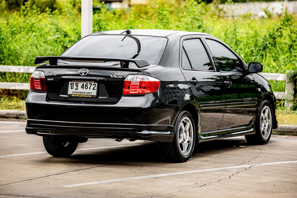 Toyota Vios ปี 1.5E ปี 2006 เกียร์ออโต้ สีดำ มือเดียวป้ายแดง 6