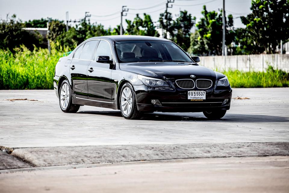 Bmw 525i ปี 2008 สีดำ มือเดียวป้ายแดง สวยสภาพดี