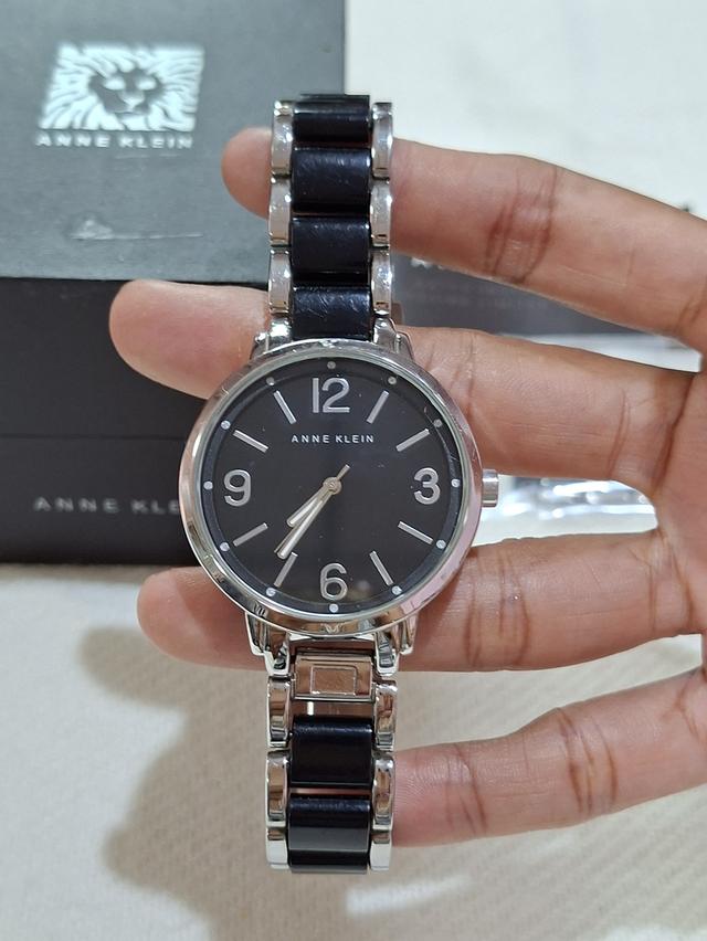 นาฬิกา Anne Klein มือสอง ใช้เอง นาฬิกาไม่เดิน มีกล่อง ใบ อุปกรณ์ ครบค่ะ