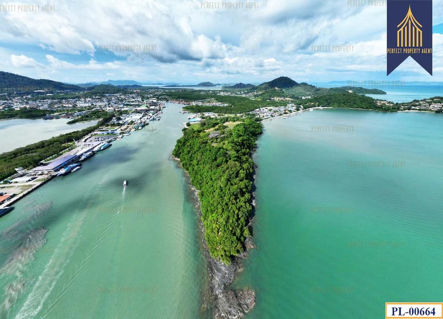 ขายที่ดิน ติดทะเล 51 ไร่ ภูเก็ต เกาะสิเหร่ ใกล้ท่าเรือรัษฎา ไปเกาะพีพีและอ่าวต้นไทร