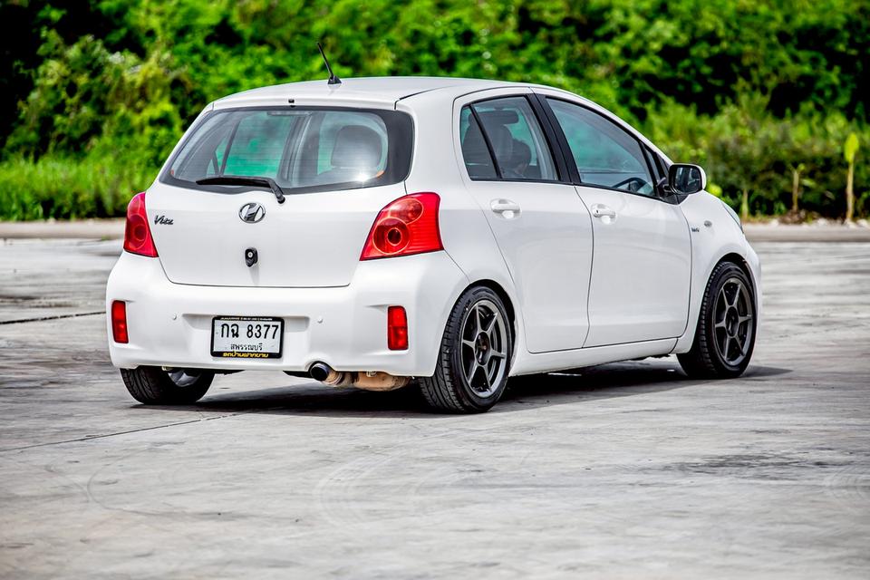 Toyota Yaris 1.5E ปี 2007 เกียร์ออโต้ สีขาว 6