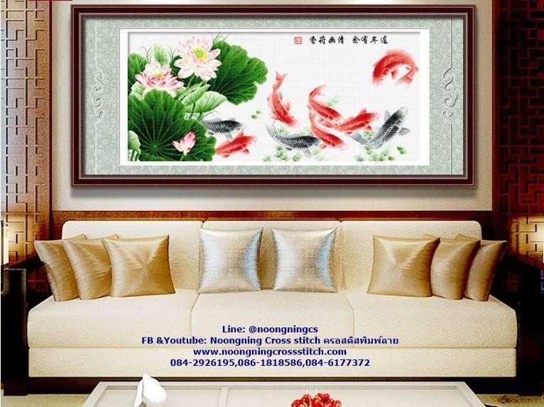 ร้าน Noongning Cross stitch ครอสติสพิมพ์ลาย จำหน่ายอุปกรณ์ครอสติส ภาพติดเพชร1142 4