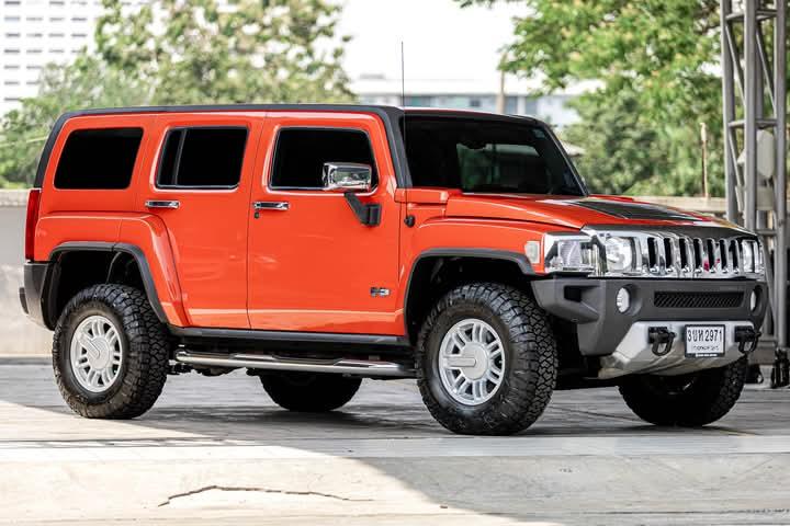 Hummer H3 สีส้มสวย 3