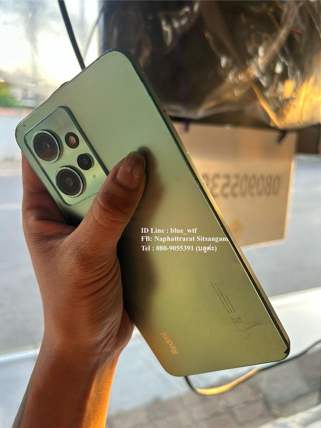 Redmi Note12 จอ6.67นิ้ว 2ซิม Rom128Ram8 สภาพดี ใช้งานปกติ รูปที่ 5