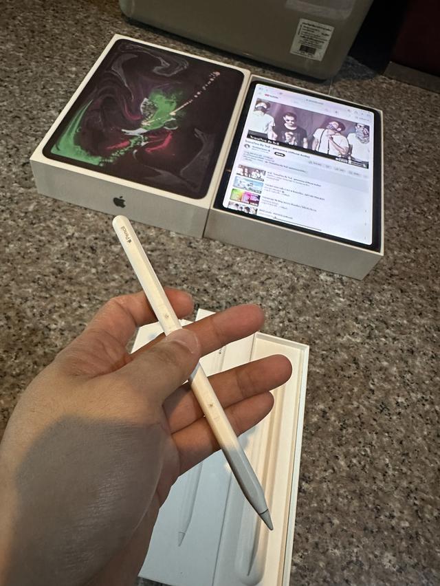 ขายApple Pencil Gen2ของแท้ยกกล่องสวยๆใช้งานดีทุกๆฟังชั่นถูกมากก 4