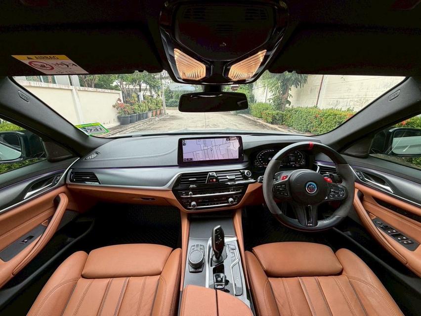 5xx,xxx บาท ไม่มีเฉี่ยวชน สีเดิม ประวัติดีเข้าศูนย์ตลอด Bmw 520D Msport Lci 2021 ดีเซล สีเทา รูปที่ 6