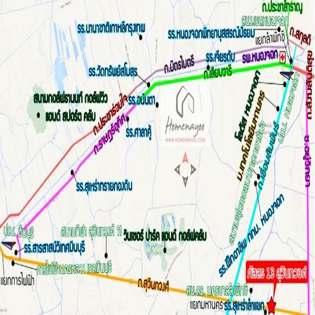 ขายบ้านเดี่ยวพร้อมเรือนรับรอง ขนาด101ตรว. ม.ภัสสร13 สุวินทวงศ์86 จัดกู้ฟรี 17