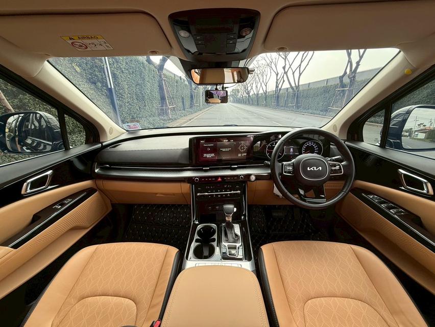 KIA GRAND CARNIVAL 2.2 EX ปี22 สีเทา ดีเซล รถ11 ที่นั่ง สุดประหยัด รถบ้านสวยมือเดียว สีเดิม เข้าศูนย์ทุกระยะ รูปที่ 4