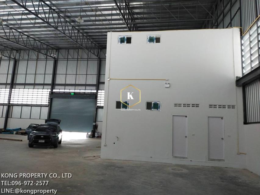 ให้เช่าโรงงาน พื้นที่สีม่วง แพรกษา อำเภอเมือง สมุทปราการ  พื้นที่ 1,000 ตรมใกล้นิคมบางปู 3