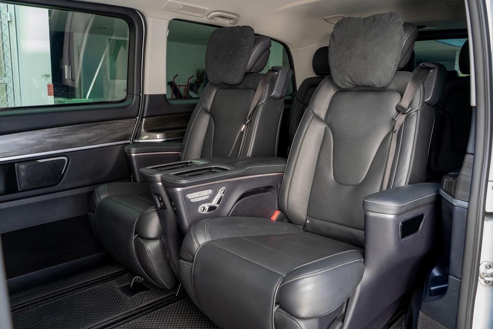 Benz V250d Exclusive yr.2023✔️ตัวท็อปสุด Exclusive ออกห้าง 5.4ล้าน ช่วงล่างนุ่มสุด Agility Control มือเดียว เซอร์วิ รูปที่ 10