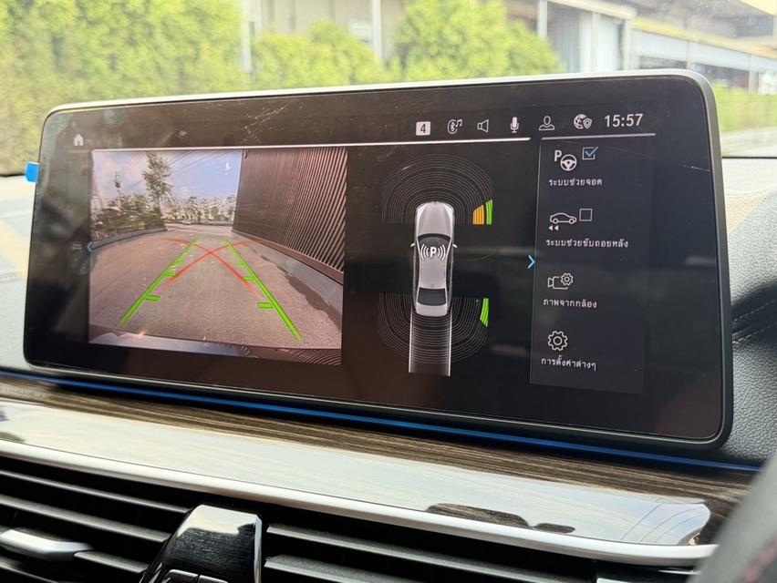 รหัสรถ AP3434 Bmw 530e Luxury Plug-in Hybrid LCI ปี 24 สีเทาดำ รูปที่ 17