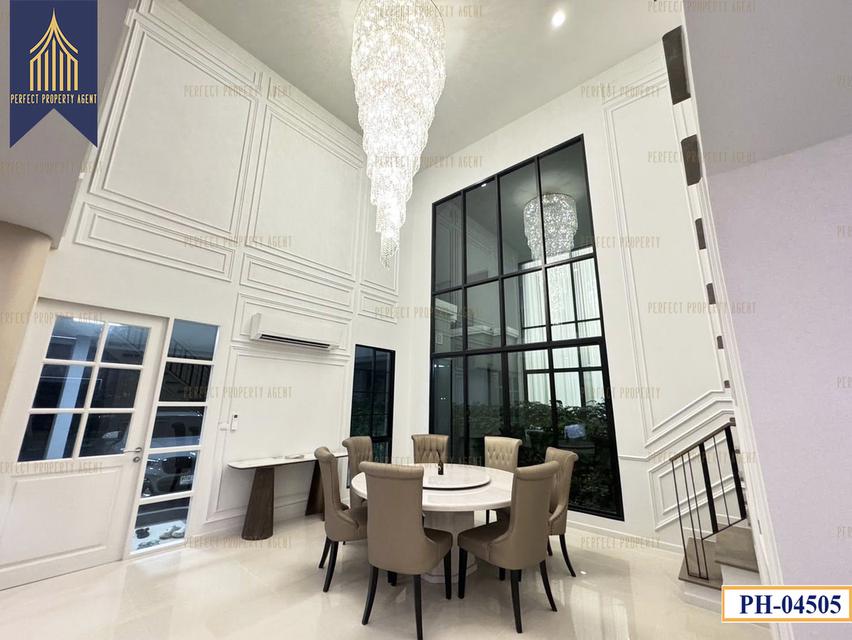 For Rent บ้านเดี่ยวบุราสิริ ปัญญาอินทรา บางชัน หน้าเลค พร้อมอยู่ พร้อมเฟอร์นิเจอร์ครบครัน