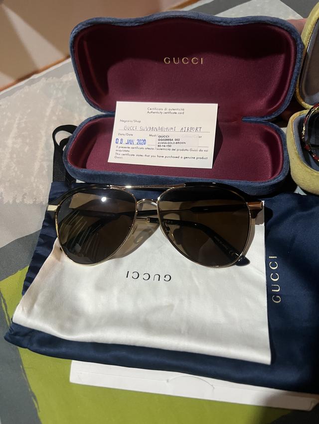 แว่นตา GUCCI กันแดด UV