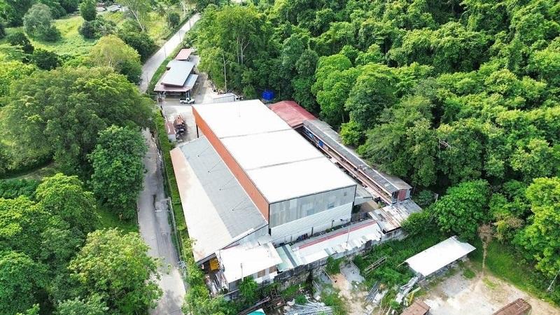 #ขาย/เช่าโกดังบ่อวิน ศรีราชา จ.ชลบุรี 3ไร่ 95ตร.วา พื้นที่สีเหลือง ออฟฟิศสำนักงาน 248 ตร.ม. โรงงาน 1,637 ตร.ม.  Overhead Crane 3 ตัน 5