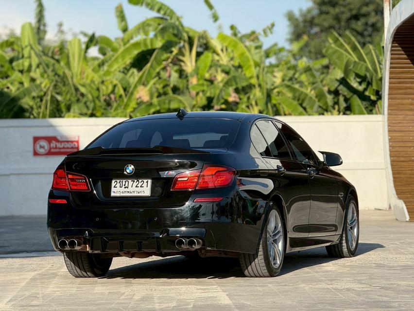 BMW SERIES 5, 528i M SPORTโฉม F10 ปี10-17 สีดำ เกียร์ออโต้ เครื่องเบนซิน M Sport LCi ปี 15 แท้ ปี2015(เลขไมล์ 154,745 km.) รูปที่ 5