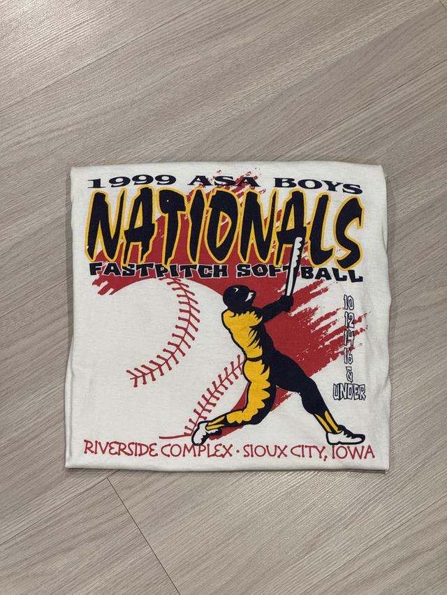 เสื้อยืดวินเทจ 1999 ASA Boys Softball Nationals