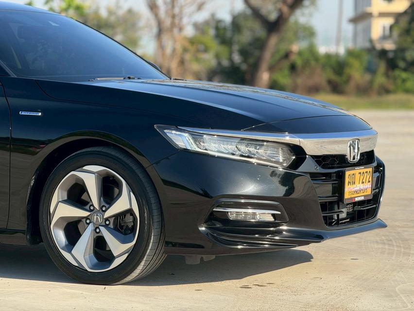 HONDA ACCORD G10   Sedan MY19 Sedan 4dr Hybrid TECH-CVT TOP FWD 2.0 สีดำ   เกียร์ออโต้ ปี 2019 4
